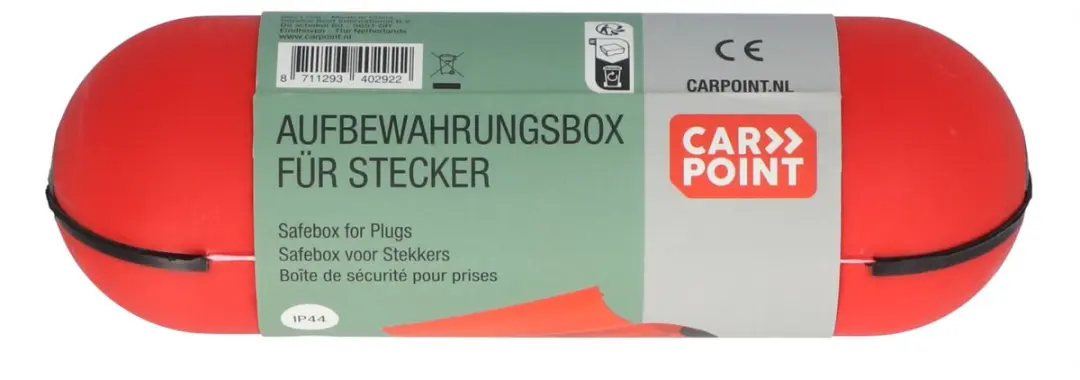Carpoint Safebox voor Stekkers - Rood