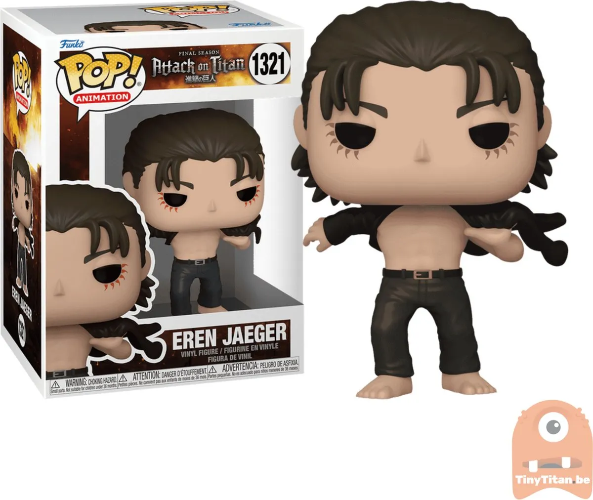Funko Attack On Titan POP! Eren Jeager Verzamelfiguur 67926 - 9cm