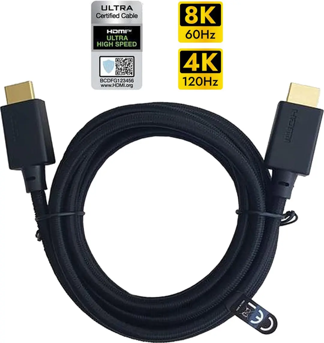 NÖRDIC HDMI-N1021 HDMI 2.1 Kabel 8K60Hz 2m