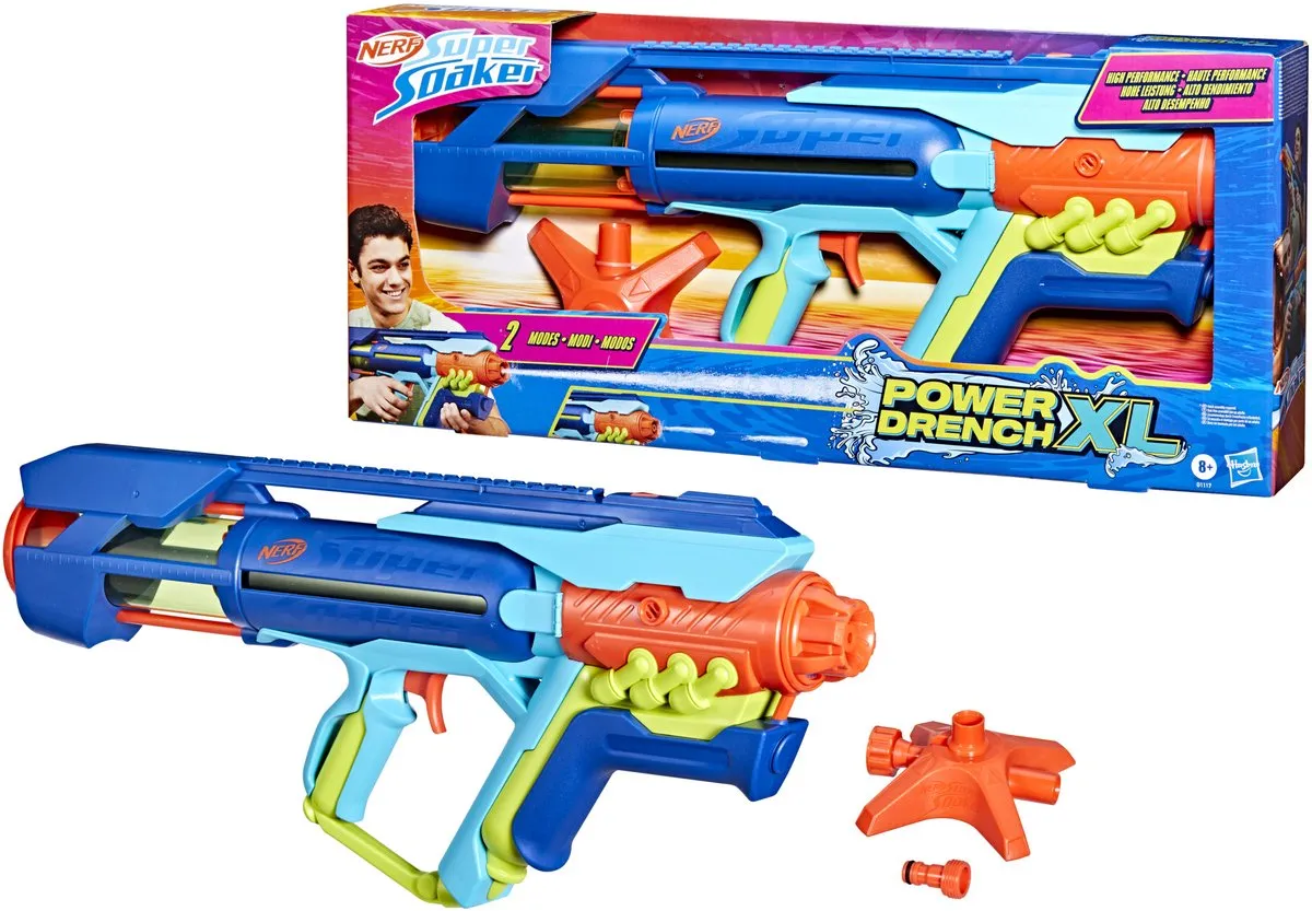 Nerf Super Soaker Power Drench XL Waterblaster - Multi