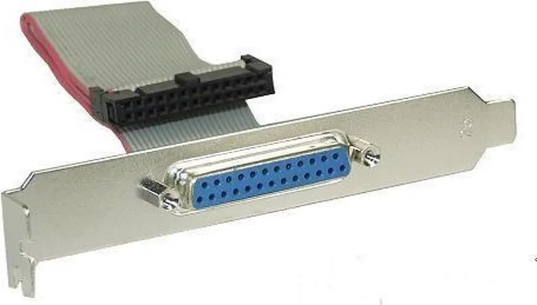 InLine Slotbeugel 33225A - 25-pins Sub D naar 26-pins - 0,5m