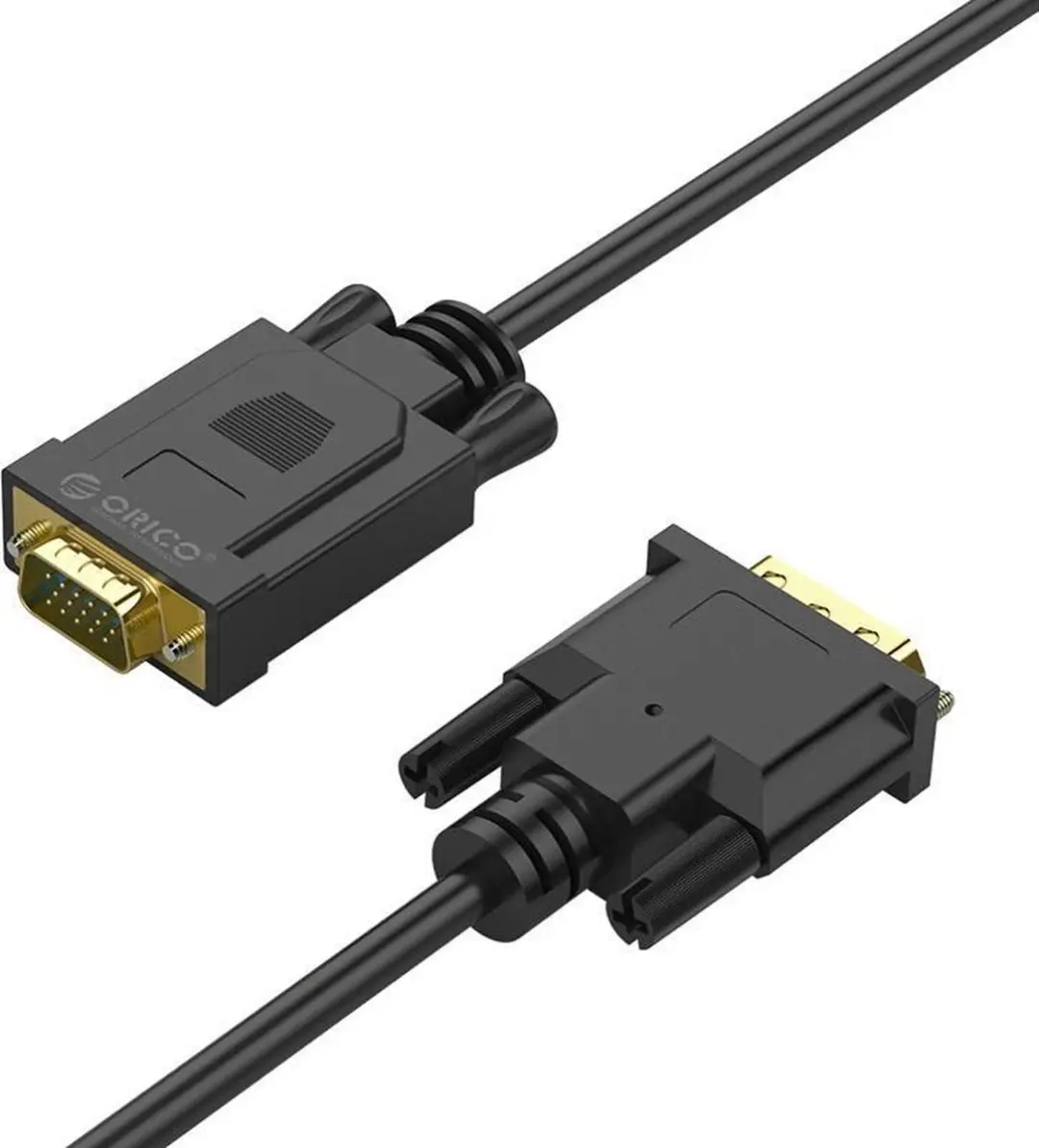 ORICO DVI naar VGA Kabel 1920x1080P 3M - 10 Stuks - Zwart