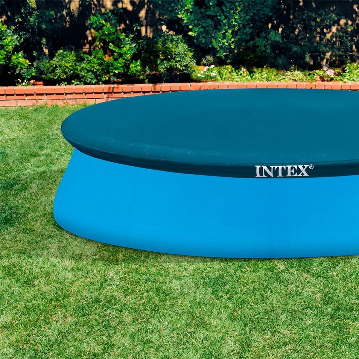 Intex Zwembad Afdekzeil Ø305cm Easy Set - Donkerblauw