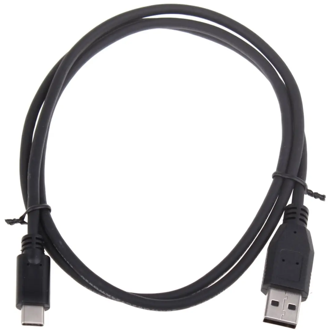 ACT AC7350 USB 2.0 Kabel - 1m - Zwart