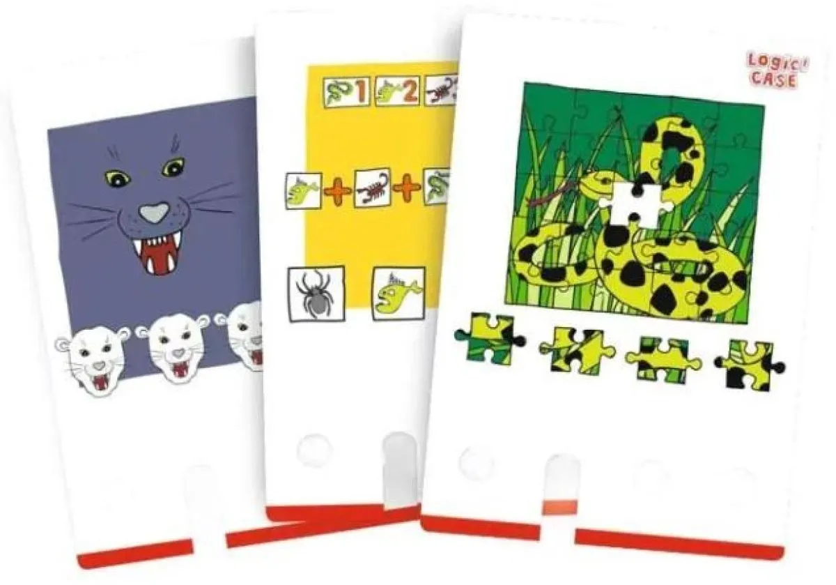 Haba Logic! CASE Uitbreiding Gevaarlijke dieren - Multicolor