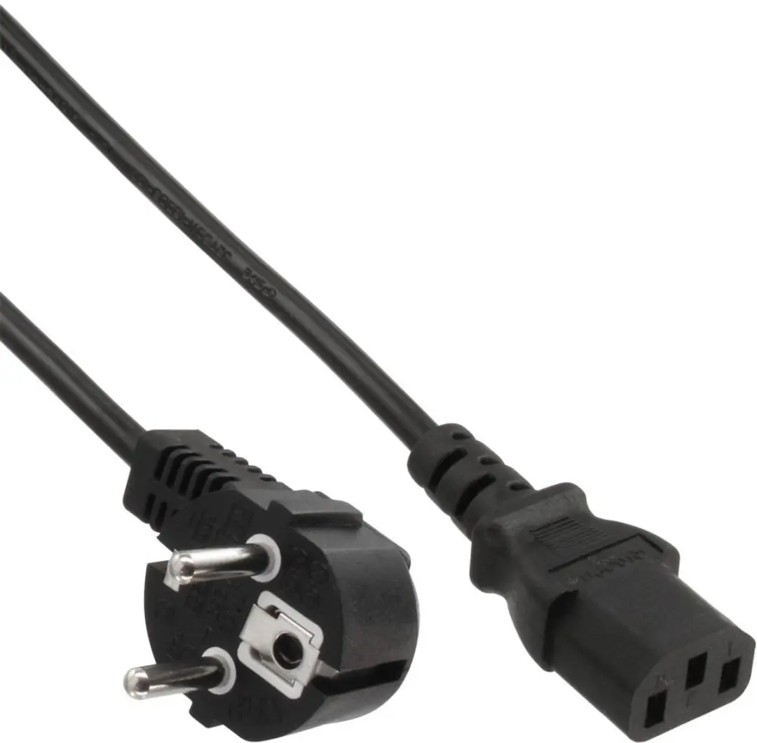 Delock C13-CEE 7/7 Stroomkabel 3x1,00mm