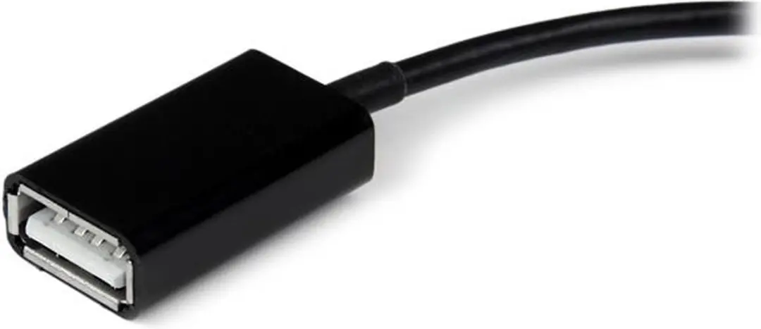 Startech.com USB OTG Adapterkabel SDCOTG - Zwart