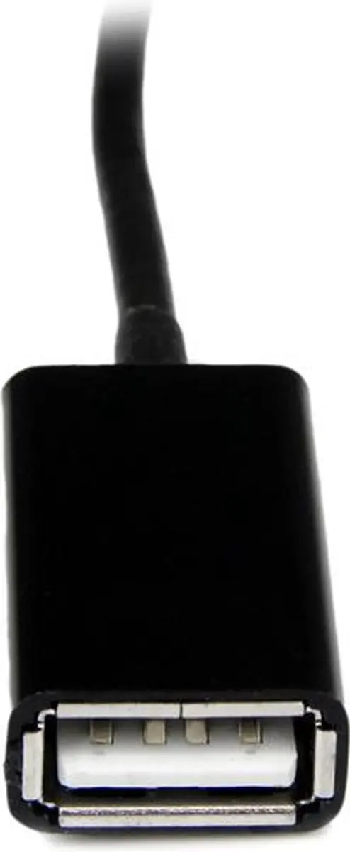 Startech.com USB OTG Adapterkabel SDCOTG - Zwart