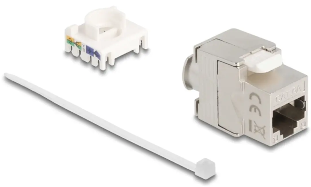 Delock 90723 Keystone Module RJ45 Cat.6A Shielded