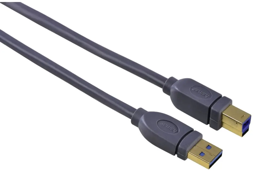 USB 3.0-kabel 1,8 m verguld