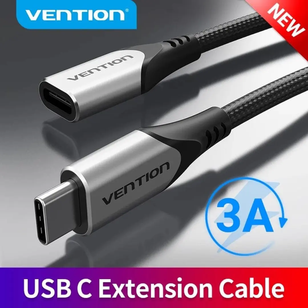 Vention USB-C 3.1 Verlengkabel 4K 60Hz - 1m