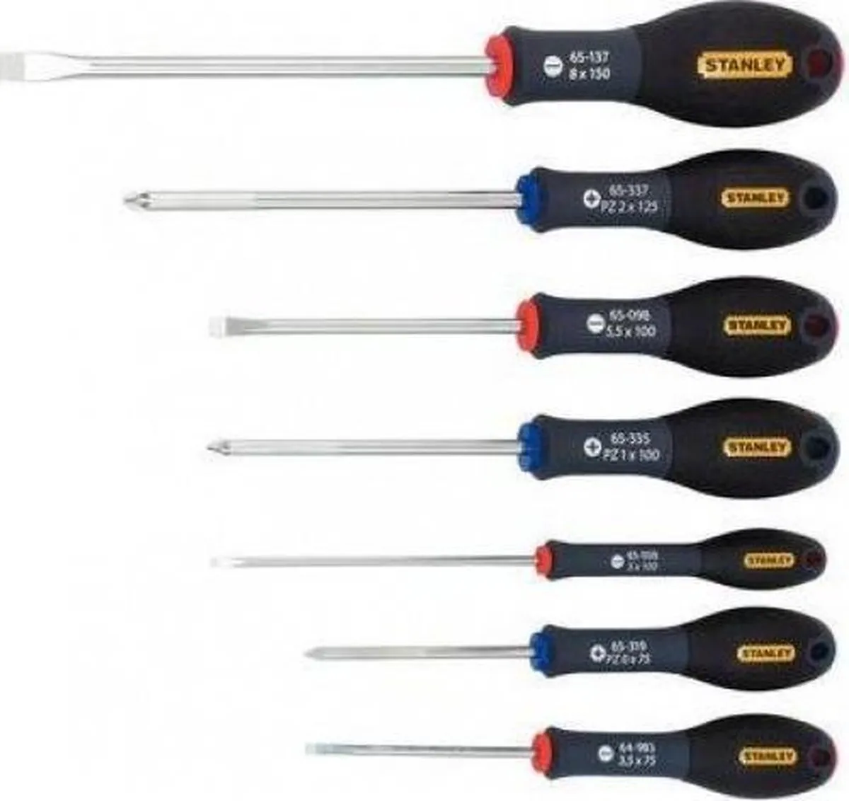 Stanley FatMax 7-delige Schroevendraaierset - 0-65-425 - Zwart