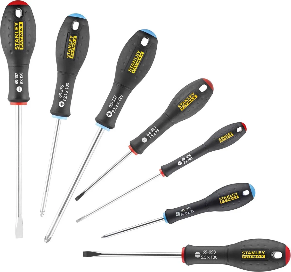 Stanley FatMax 7-delige Schroevendraaierset - 0-65-425 - Zwart