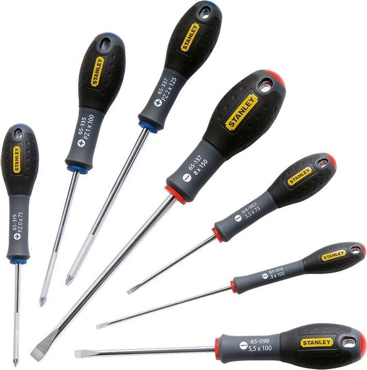 Stanley FatMax 7-delige Schroevendraaierset - 0-65-425 - Zwart