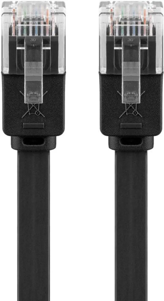Goobay CAT6 Netwerkkabel RJ45 - Rood - 2m