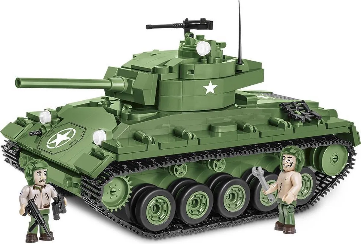 Cobi M24 Chaffee Bouwpakket 590 Onderdelen