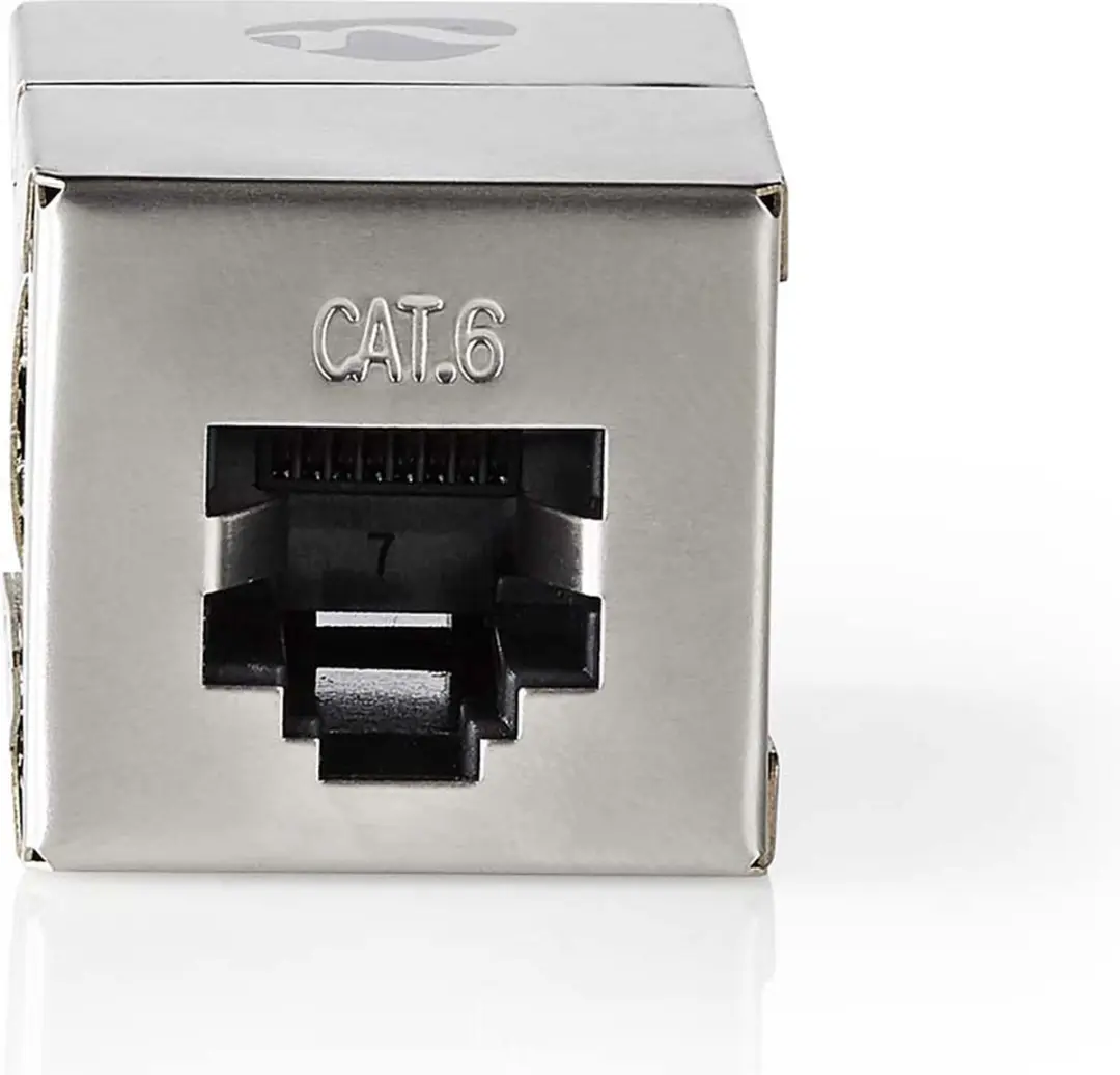 Nedis CAT6 Afgeschermd RJ45 Kabel - Recht - Metaal