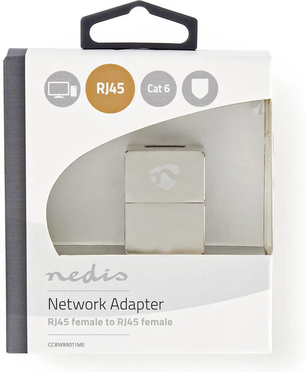 Nedis CAT6 Afgeschermd RJ45 Kabel - Recht - Metaal - afbeelding 6 van 6