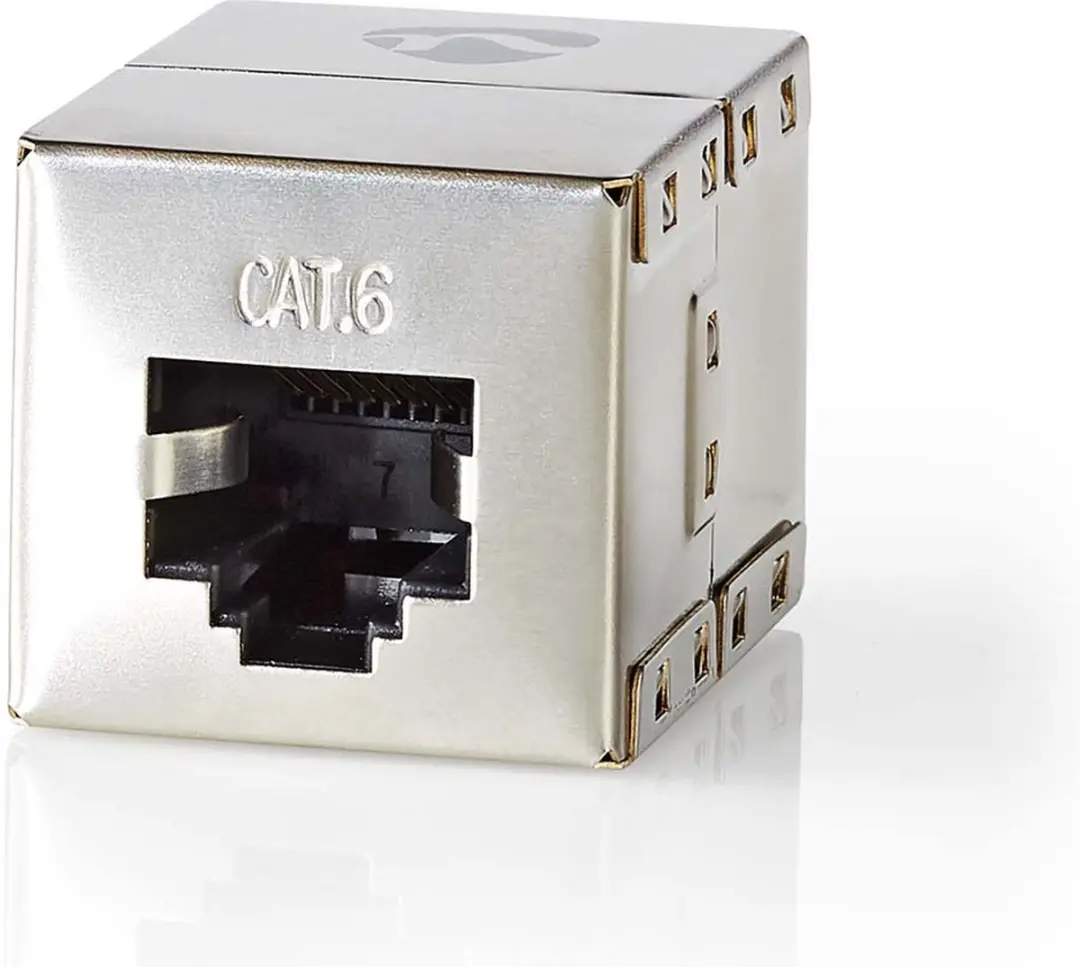 Nedis CAT6 Afgeschermd RJ45 Kabel - Recht - Metaal