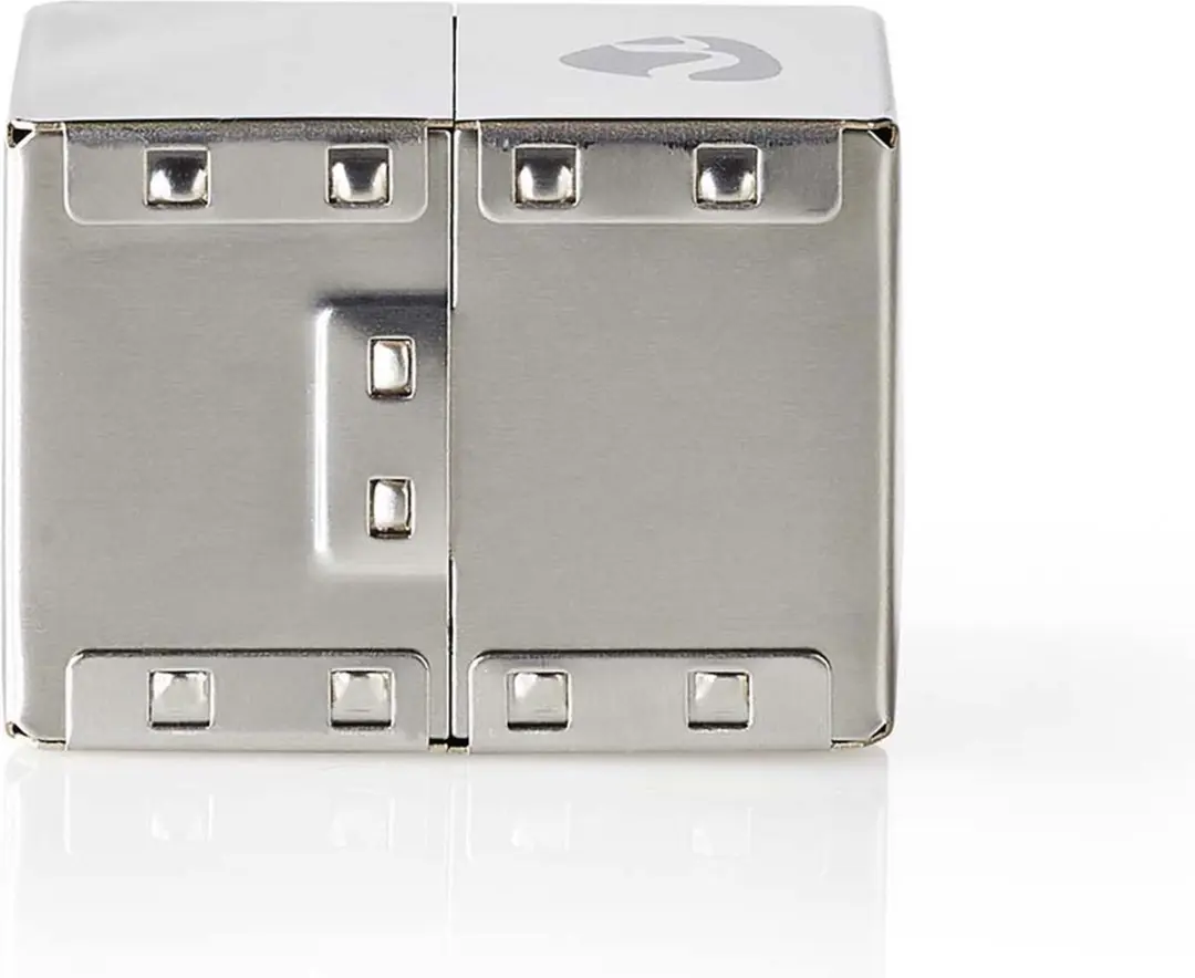 Nedis CAT6 Afgeschermd RJ45 Kabel - Recht - Metaal