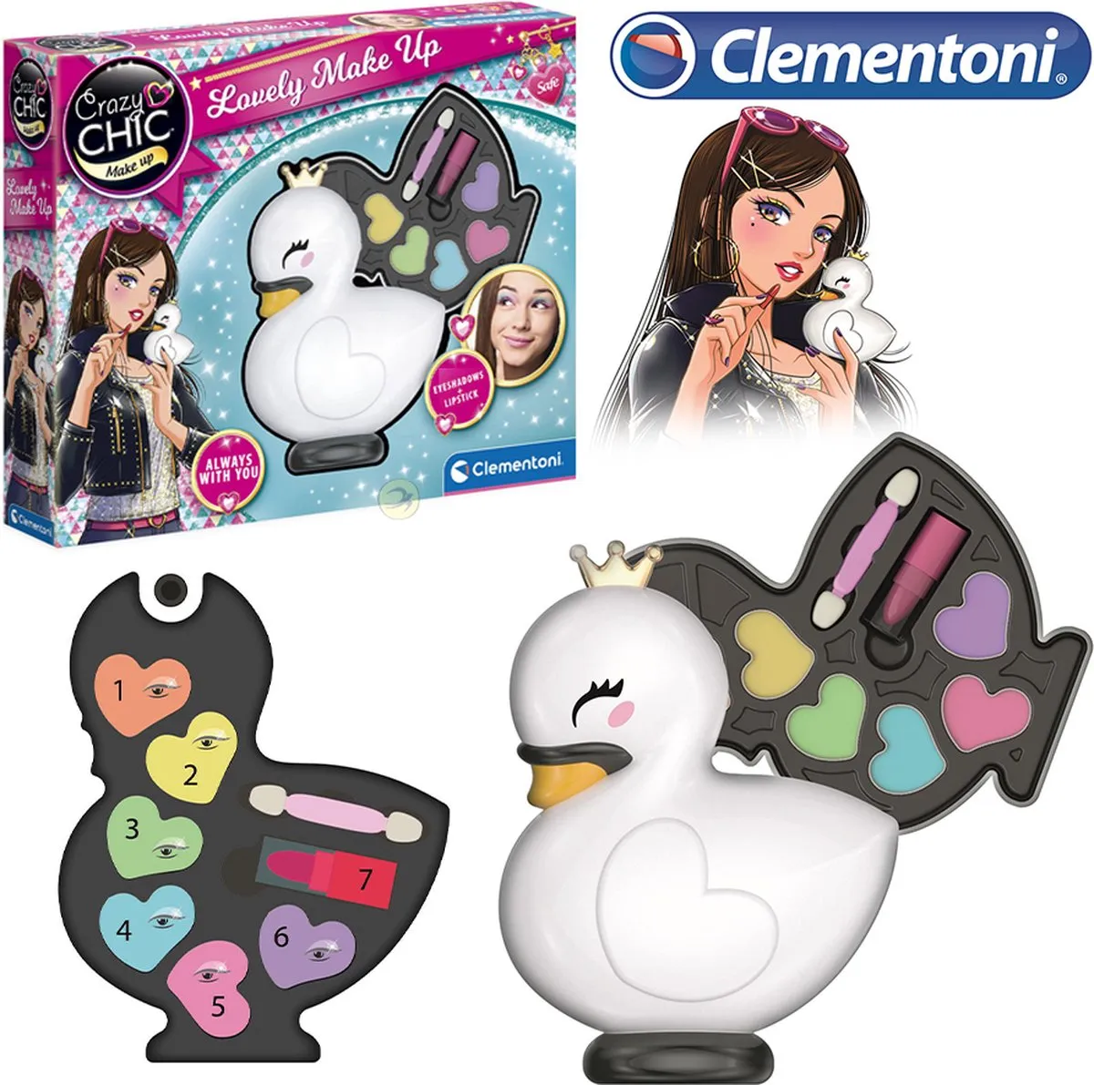 Clementoni Crazy Chic Make-up Collectie