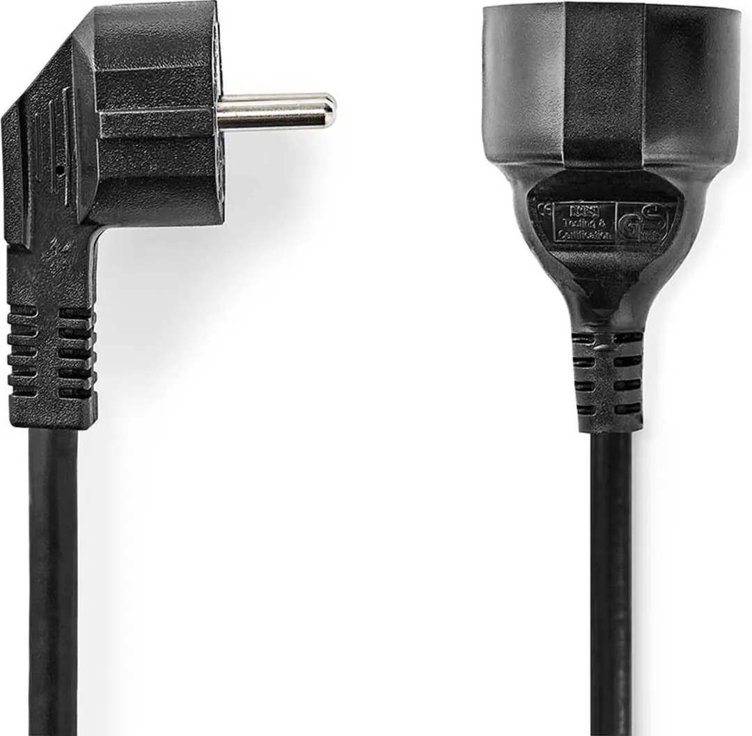 Nedis CEGP10230BK30 Stroomkabel Type F - 3m - Zwart