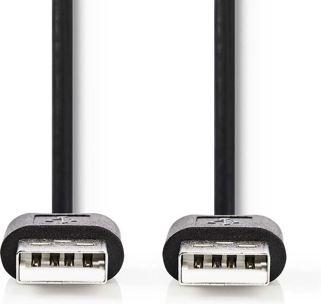 Nedis USB 2.0 Kabel USB-A Male 2m