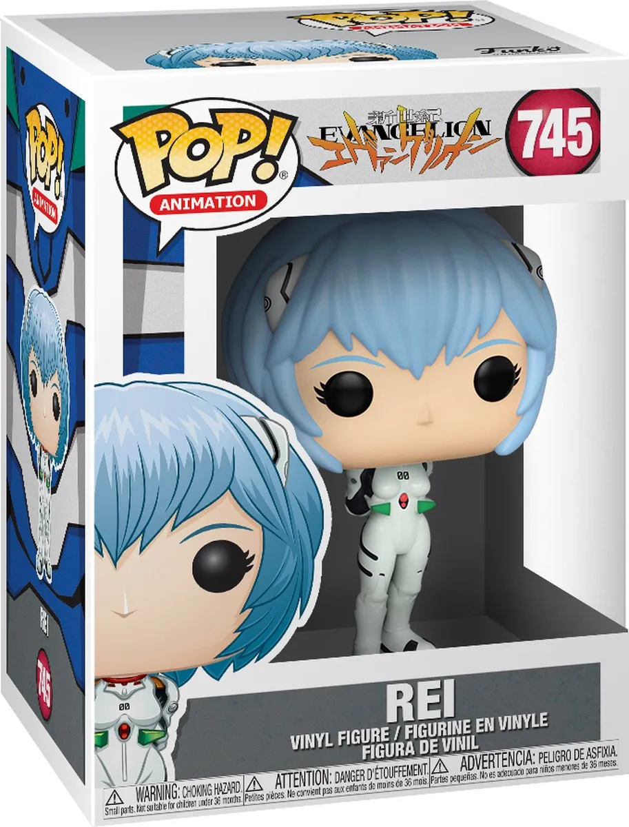 Funko Pop! Anime Evangelion Rei Ayanami #745 - Veelkleurig - afbeelding 2 van 6