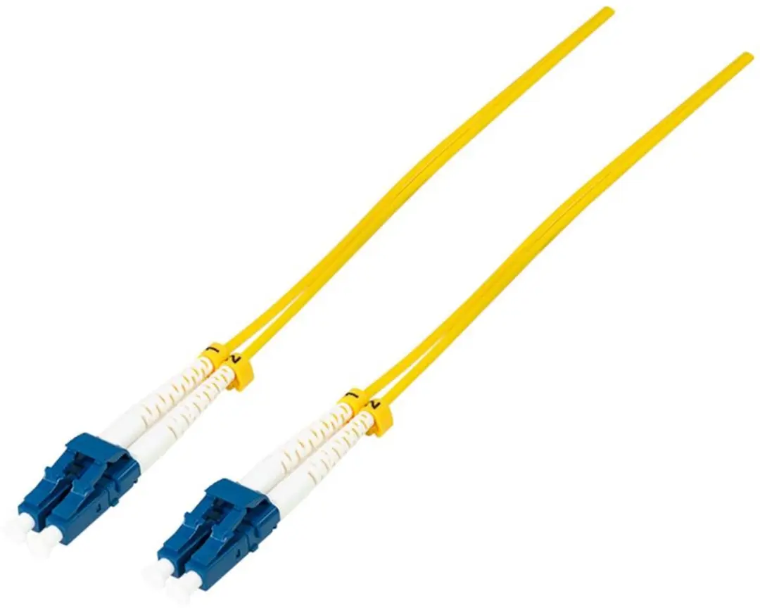 Logilink FP0LC01 Glasvezelkabel 9/125µ Singlemode OS2 - 1m - Geel
