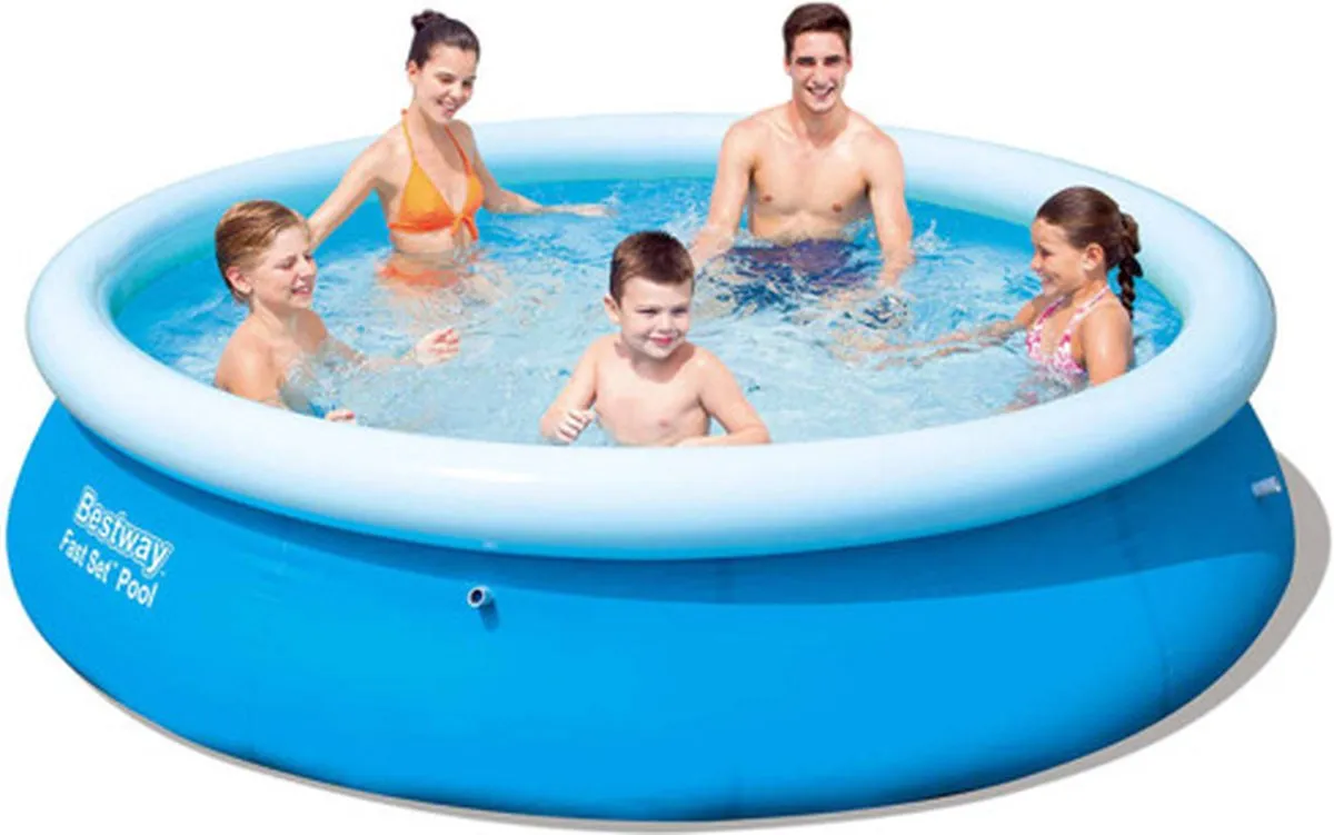 Bestway 305cm Blauw Opblaasbaar Zwembad 3800L