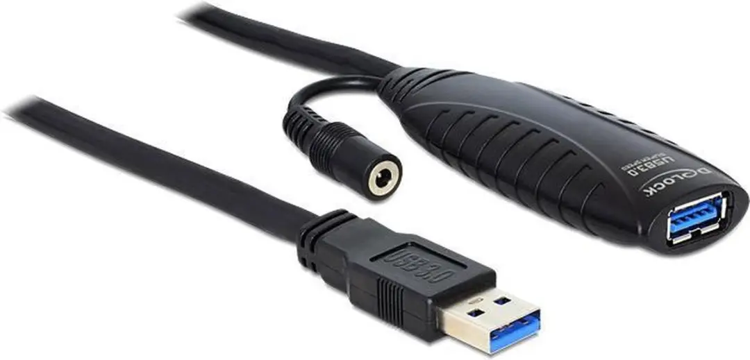 Delock USB 3.0 A Male naar A Female Kabel 10m