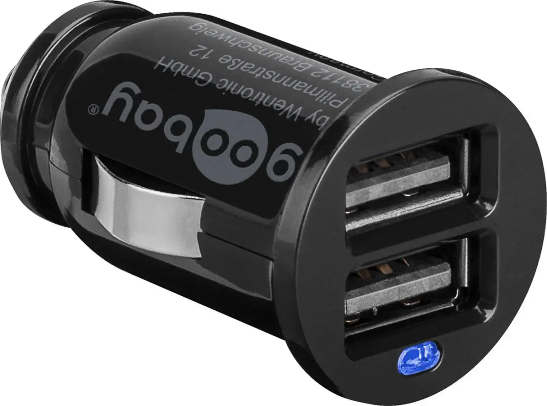 Goobay USB autolader met 2 poorten