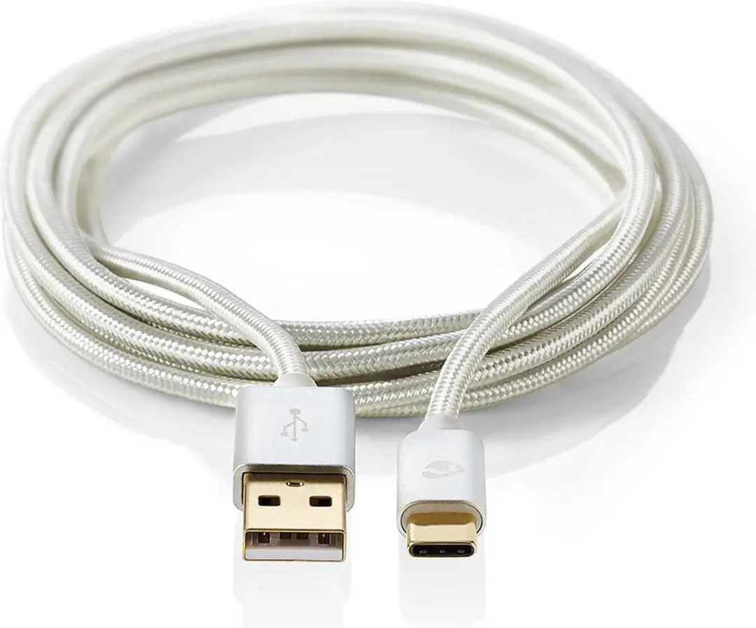 Nedis USB 2.0 USB-A naar USB-C Kabel 15W 480Mbps 2m