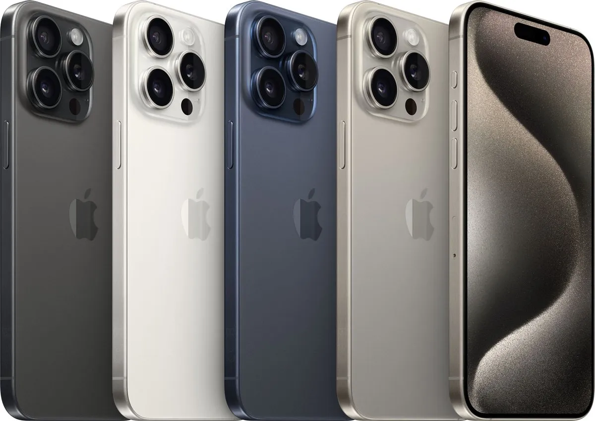 Apple iPhone 15 Pro Max MU7E3ZD/A - 512GB - Naturel Titanium