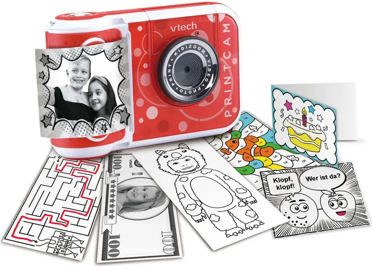VTech Print Cam 80-549184 Kindercamera - Multicolor