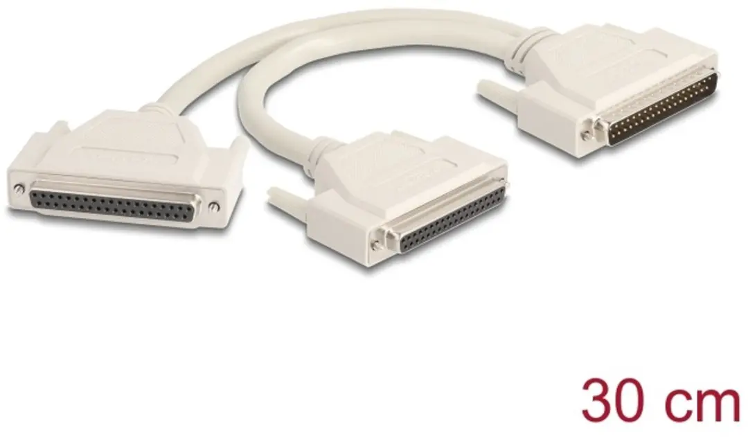 Delock D-Sub 37 Pin Y-Kabel Splitter