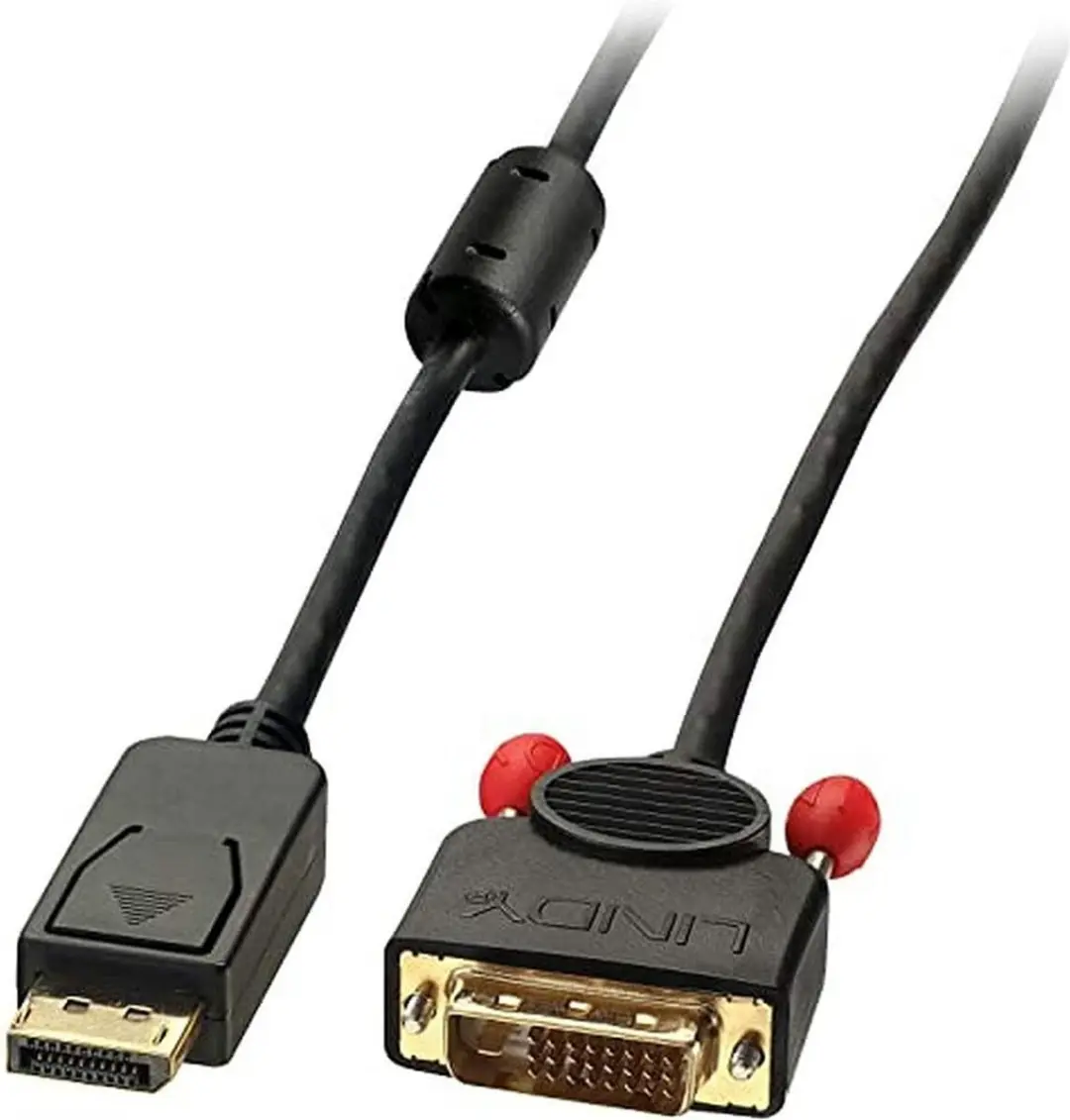Lindy DisplayPort naar DVI Adapter 41489 - Zwart