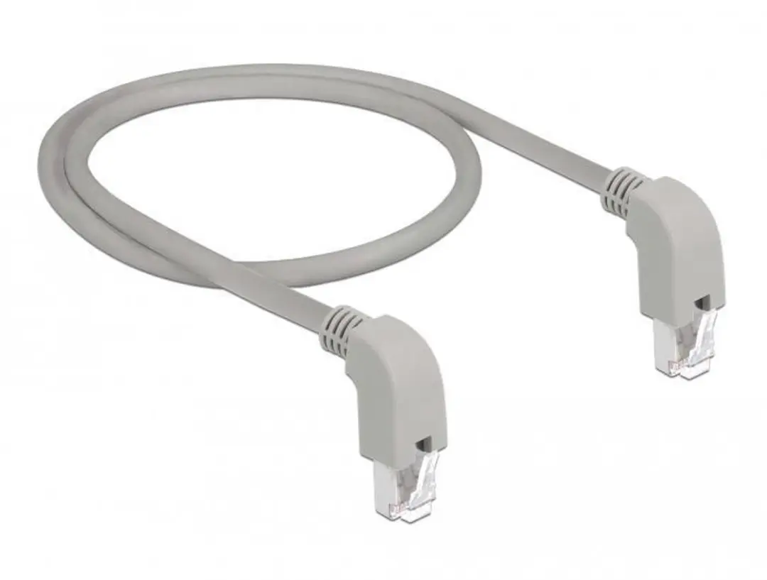 Delock S/FTP CAT6a Netwerkkabel 10Gbps - 0,5m - Grijs