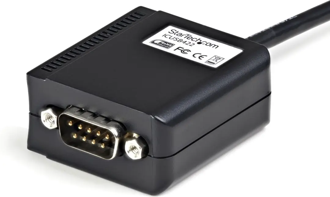 Startech ICUSB422 USB naar RS422/485 Seriële Kabel 1,80m - Zwart