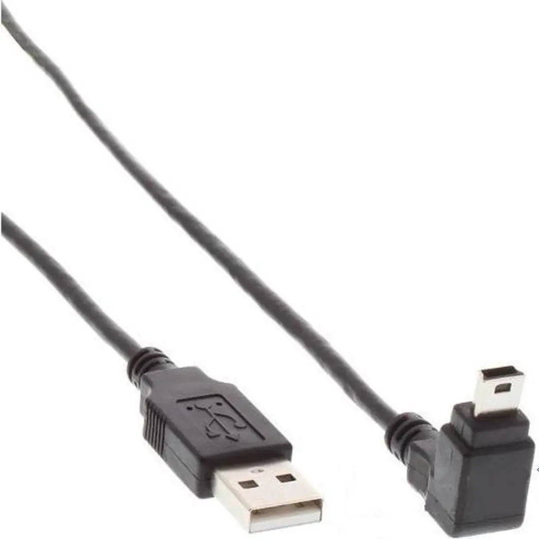 InLine USB 2.0 Kabel A naar Mini-B 5-pins 1.5m - Zwart