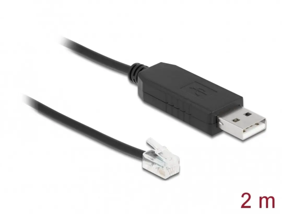 Delock USB naar RS-232 Adapterkabel 2m
