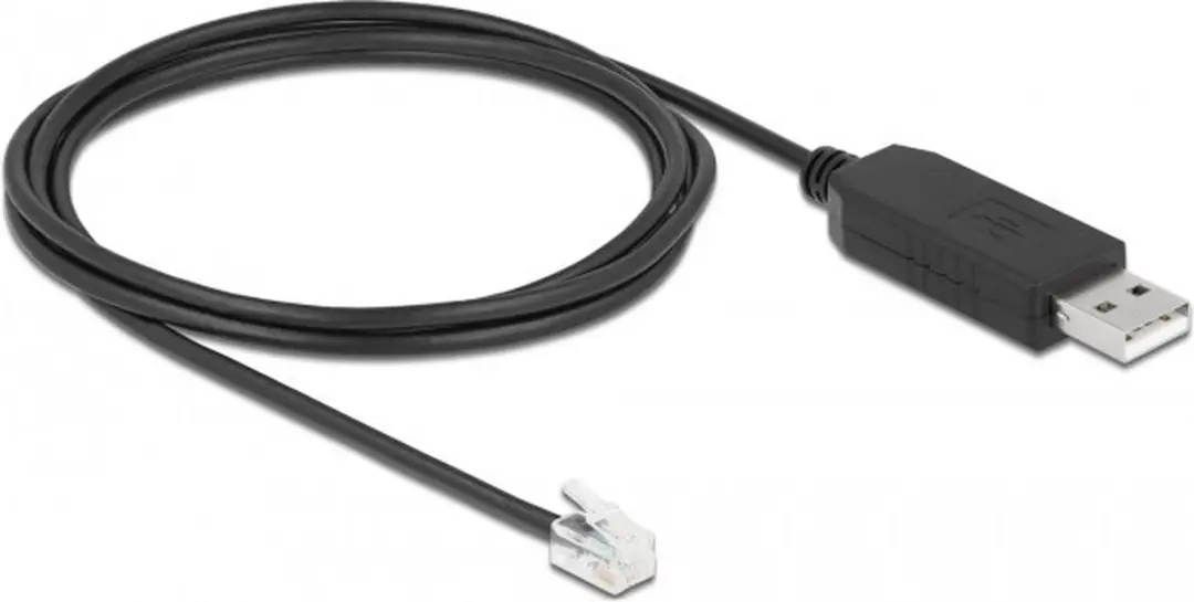 Delock USB naar RS-232 Adapterkabel 2m - Celestron NexStar - Zwart