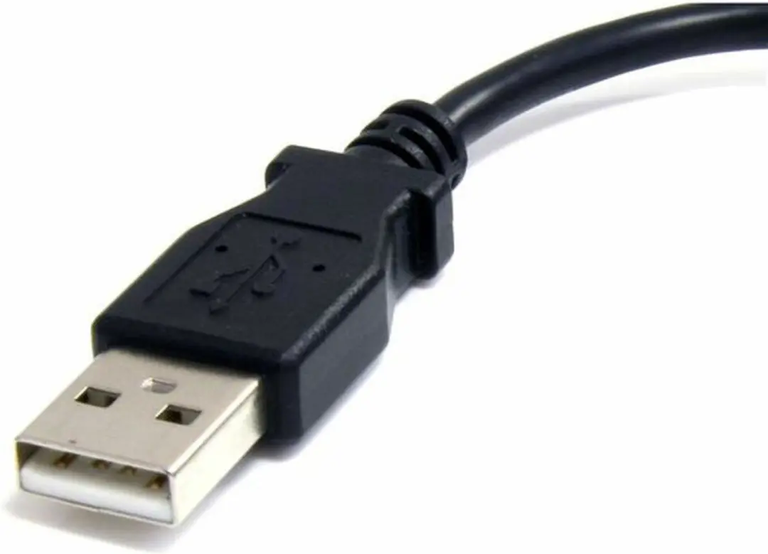Startech 15cm Micro USB-kabel A naar micro B - Zwart