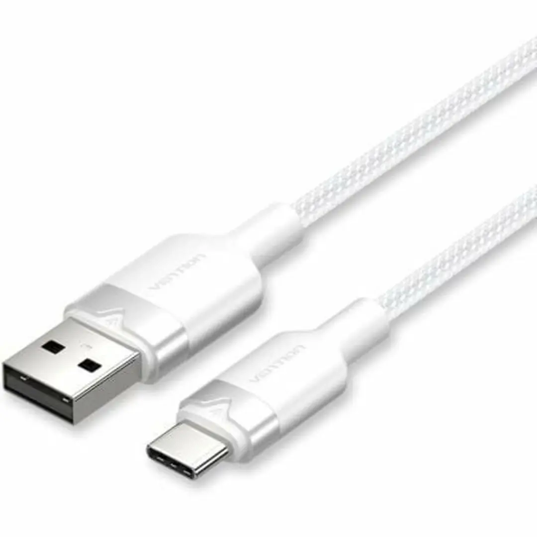 Vention USB 2.0 A naar USB-C 3A Kabel - 2m - Transparant