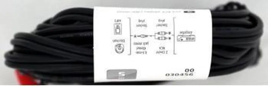 Hama Ve.Ka. 3,5mm/2Ci 5m Kabel - Zwart - afbeelding 6 van 6