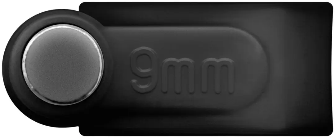 Goobay Kabelklemmen met spijker - 100 Stuks - 9mm - Zwart