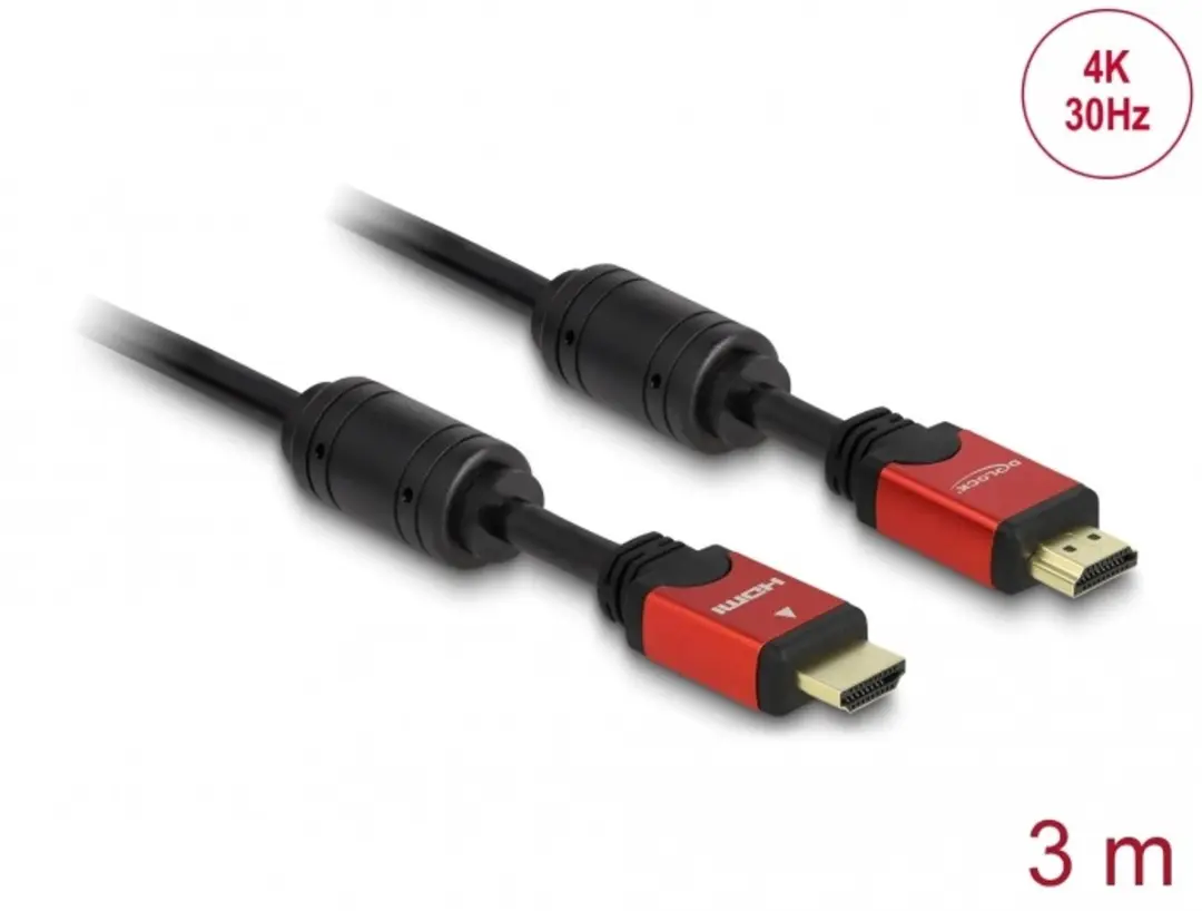Delock HDMI Kabel 4K 30Hz 3m