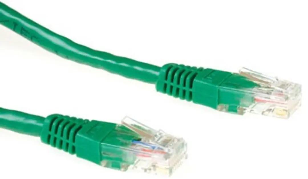 ACT Groene U/UTP CAT6A Patchkabel 7m - RJ45