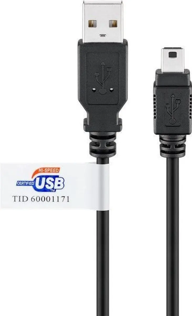 Goobay USB Mini B naar USB-A Kabel 2.0