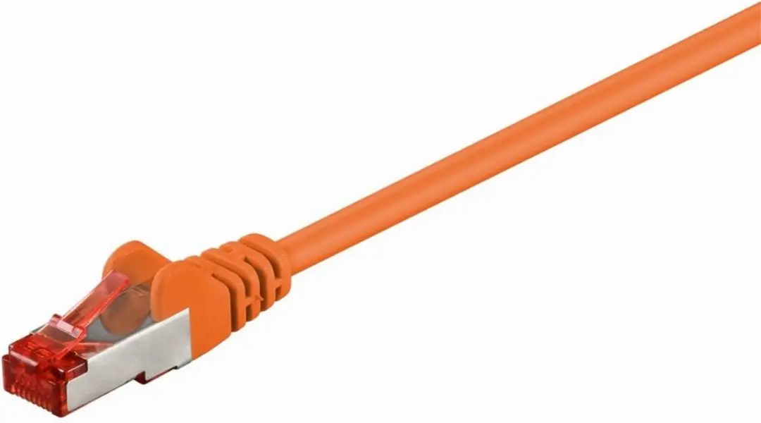 Goobay 111170 Cat 6 UTP-kabel 0,25m - Oranje